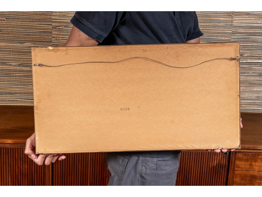 Lois S. Becker (Am. 21st Century) MCM Oil On Board Three Owls