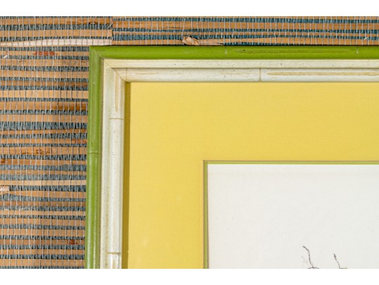 Rodin Decorative Floral Stil Life Print Titled Anemones #1