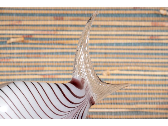 Two Fabulously Crafted Crystal Models Of A Bird And Seabird