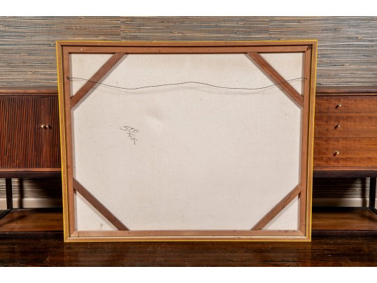 Lee Reynolds - Vanguard Studios Mid Century Over-Sized Floral Painting