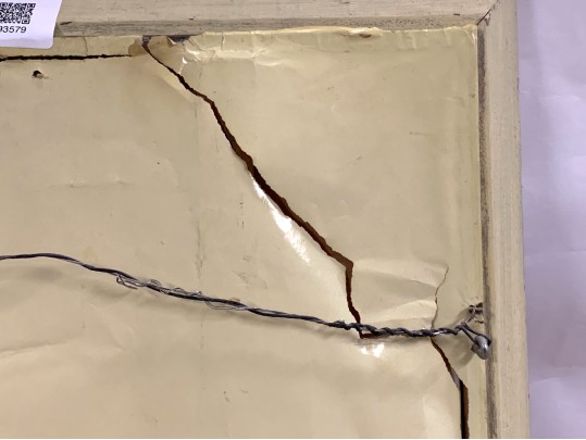 Edith Ferullo (Am. 1928-2008) OIl On Board Girl With Vase Of Flowers