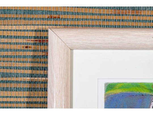 Isaac Maimon (Israeli, B. 1951) Signed Artist Proof Women At Outdoor Cafe 