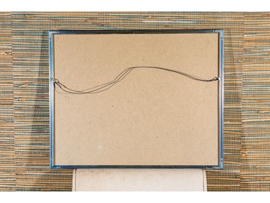 J. Cabane Signed & Numbered Colored Lithograph