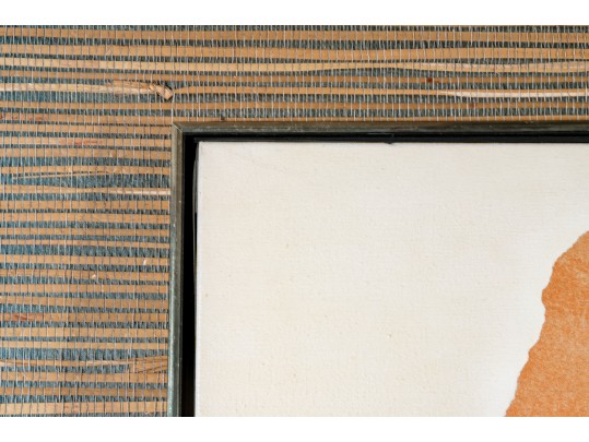 Jason Mixed Media Large Scale Arcylic On Canvas Floral Work