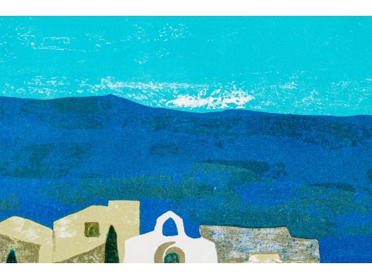 Signed Artist Proof Mid Eastern Landscape