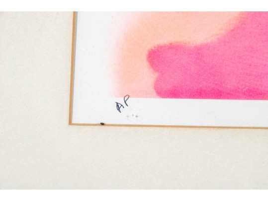 Dom Mingolla (Am. 1922-1999) Signed Abstract Artist Proof