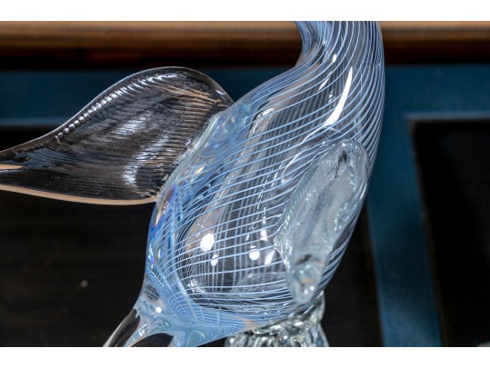 Delightful Handblown Crystal Models Of Seabirds