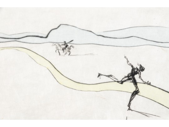 Salvador Dali (Spanish, 1905-1989) Signed Artist Proof 