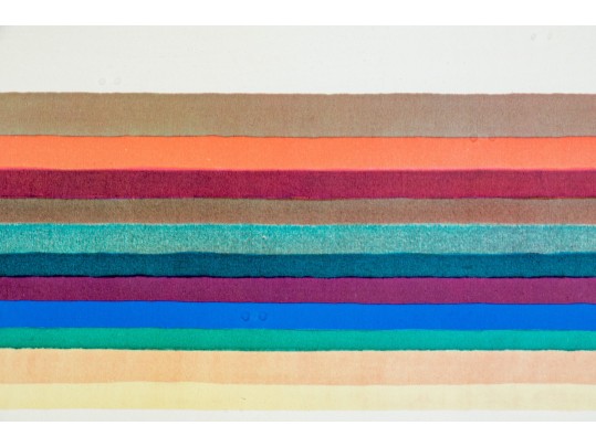 Morris Lane 1968 Framed Gallery Exhibition Poster MCM