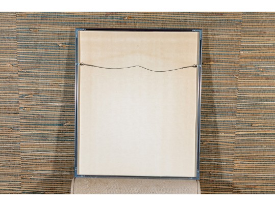 Lawrence Lerfald (Am. B. 1938) Set Of 4 Framed Etchings With Aquatics & Butterflies