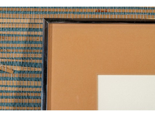 Lawrence Lerfald (Am. B. 1938) Set Of 4 Framed Etchings With Aquatics & Butterflies