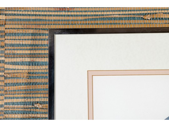 Katherine E. Parker (Am. 1949 - 2004) Serigraph Art Deco Woman