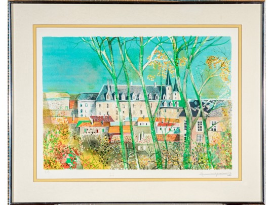 Claude Grosperrin (French, 1936-1977) Pencil Signed Artist Proof