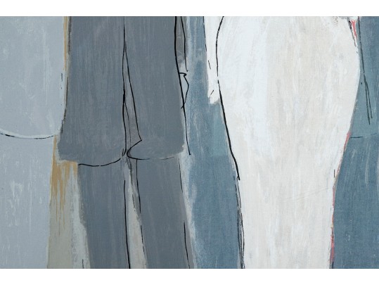 David Schneuer (Poland/Israel 1905-1988) Signed Limited Edition Litho Lady With Parasol