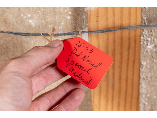 Over-Sized Oil On Linen Framed Portrait Of Women & Children