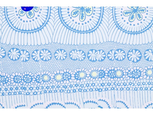 Daniele Akmen (Monaco, B. 1945) Signed Numbered Serigraph Girls With Doll & Basket