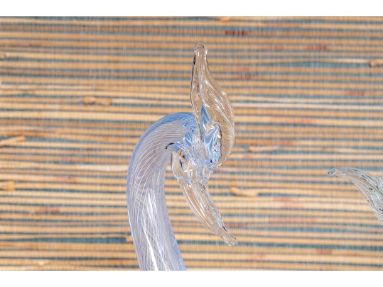 Delightful Handblown Crystal Models Of Seabirds