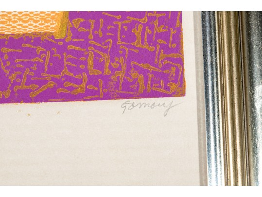 Signed Limited Edition Artist Proof Woman On Sofa