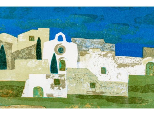 Signed Artist Proof Mid Eastern Landscape