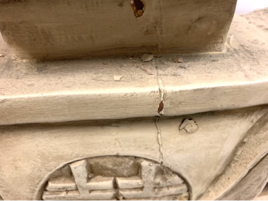 Vintage Composition Elephant Seat