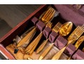 Dirilyte Flatware Service With Wooden Case