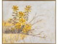 Lee Reynolds - Vanguard Studios Mid Century Over-Sized Floral Painting