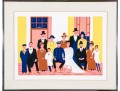 After Francois Fanch Ledan Wedding Family Portrait Artist Proof
