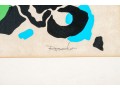 Rosado Signed And Numbered Limited Edition Abstract Lithograph Titled 