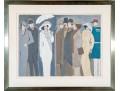 David Schneuer (Poland/Israel 1905-1988) Signed Limited Edition Litho Lady With Parasol