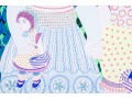 Daniele Akmen (Monaco, B. 1945) Signed Numbered Serigraph Girls With Doll & Basket
