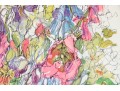 Rodin Decorative Floral Stil Life Print Titled Anemones #1
