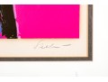 Nicola Simbari (Italian 1927 - 2012) Signed & Numbered Serigraph Artist Proof Girl In Pink Dress