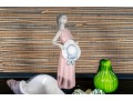 Collection Of 4 Mixed Media Decorative Objects, Including A Lladro Porcelain Girl With Hat