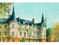Claude Grosperrin (French, 1936-1977)  Pencil Signed Artist Proof Of A Chateau