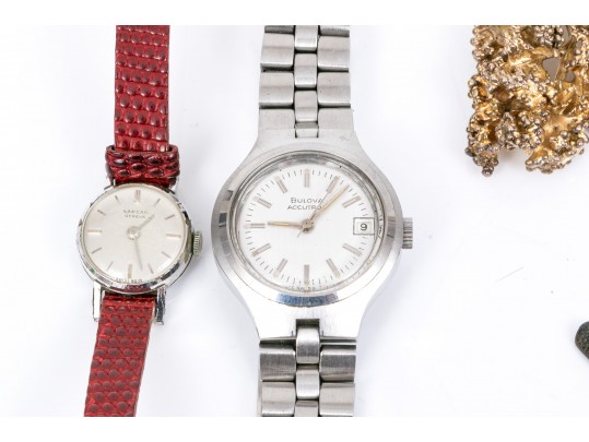 Collection Of Fashion Jewelry, Watches And Charms