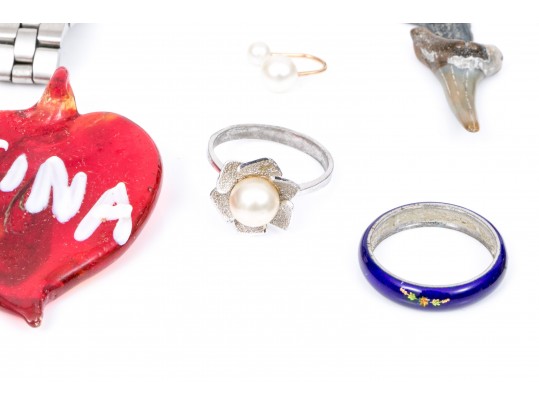 Collection Of Fashion Jewelry, Watches And Charms