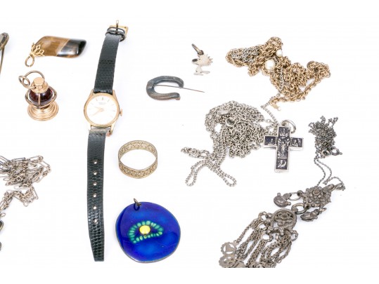 Collection Of Fashion Jewelry, Watches And Charms