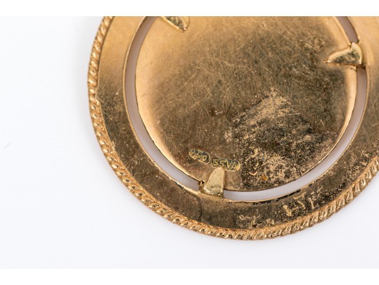 Two 18K Deity Pendants