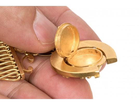 18K Lucky Horseshoe Watch Chain