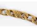 An 18K Yellow Gold Curb Link Necklace