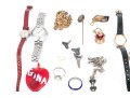 Collection Of Fashion Jewelry, Watches And Charms