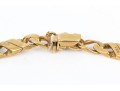 An 18K Yellow Gold Curb Link Necklace