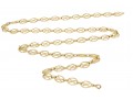 An 18K Yellow Gold Fancy Link Necklace