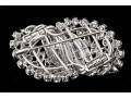Platinum And 14k Magnificent Diamond Dress Clip/Brooch, Approximately 9.18 TCW