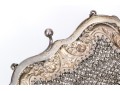 Elegant Sterling Silver Vintage Mesh Hand Bag