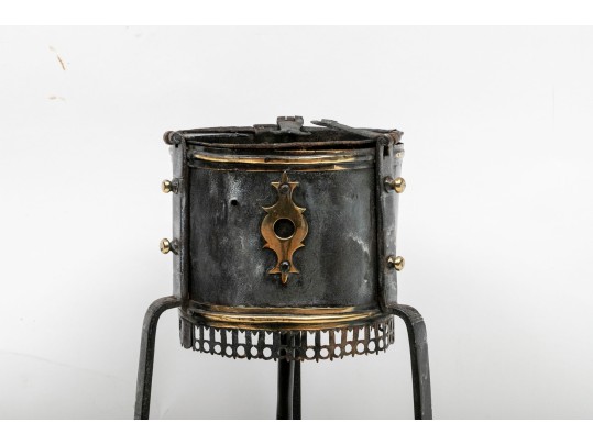 Antique Metal Tripod Braizer 