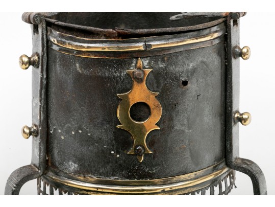 Antique Metal Tripod Braizer 