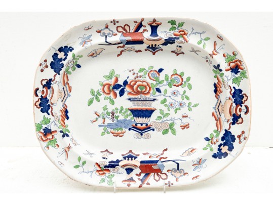 Antique English Ironstone Platter