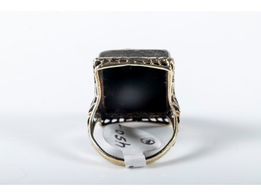 14k Yellow Gold Cameo Ring