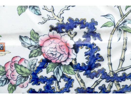 Famille Rose Large Oval Platter